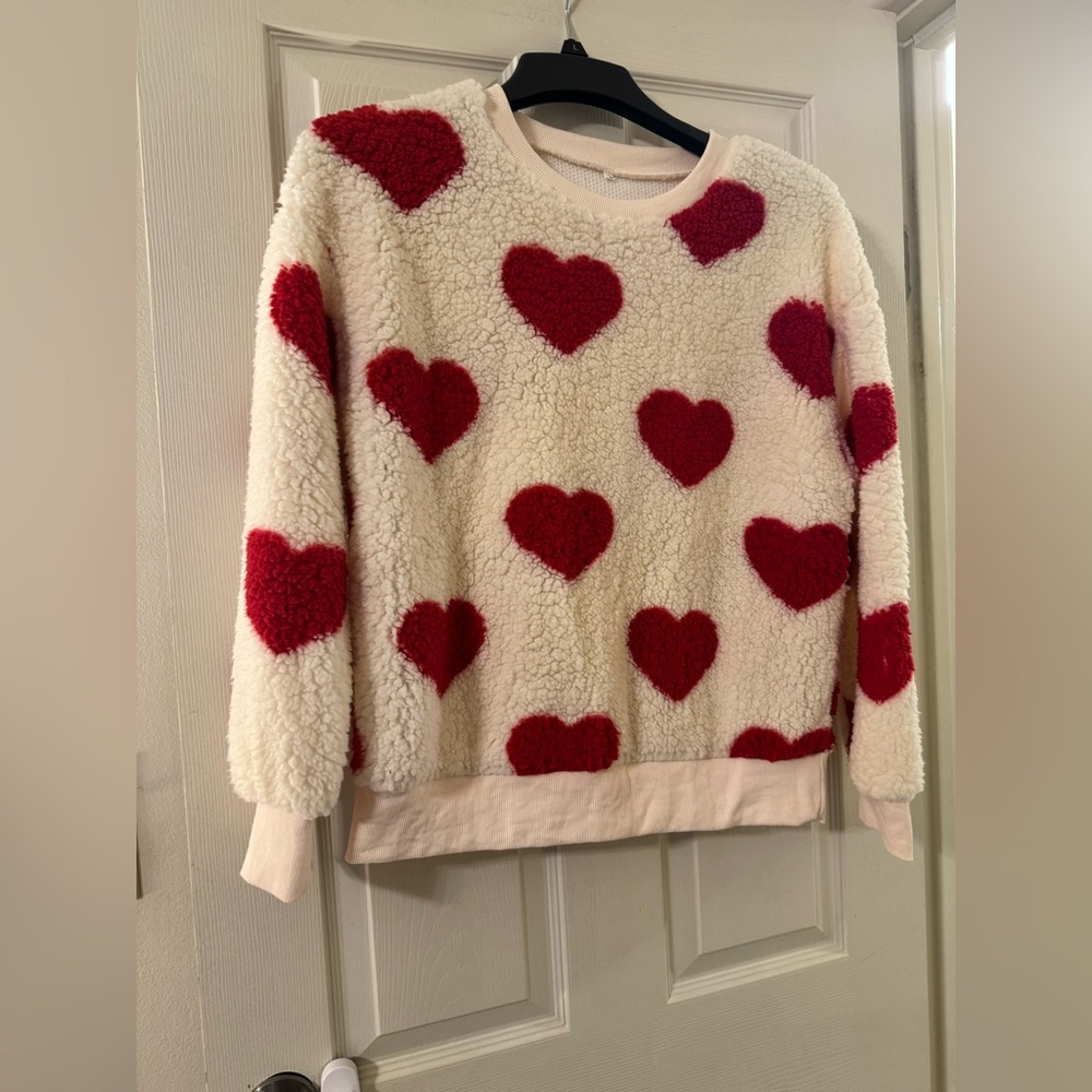 Women’s Valentine’s Day Sweatshirt sz Large